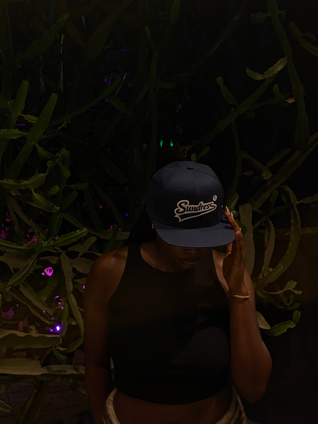 Sundress Navy Blue Snapback